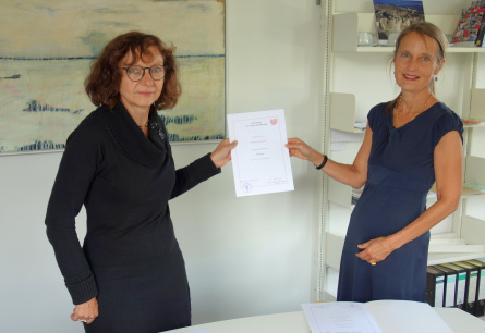 Irene Dingeldey mit Susanne Schmidt Irene Dingeldey mit Susanne Schmidt